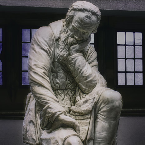 Statue of Nostradamus QHHT